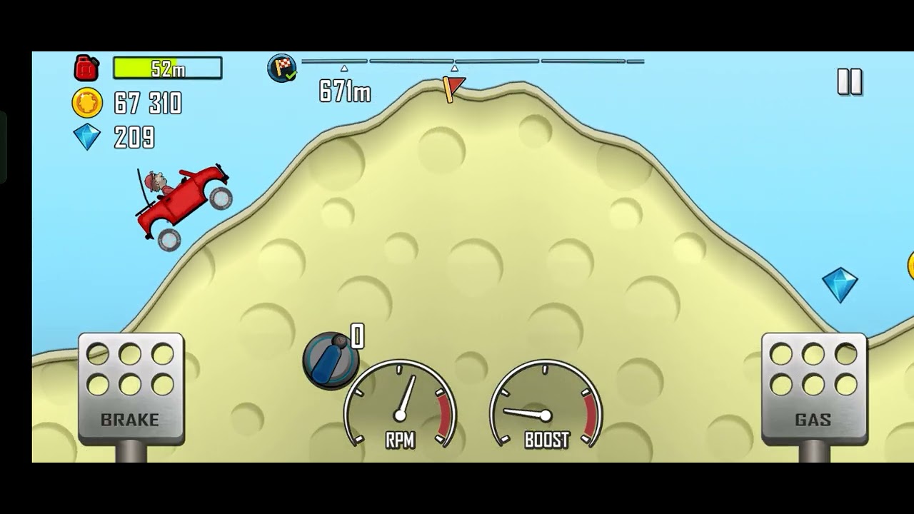 Hill climb racing