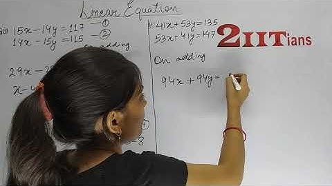 Simultaneous Linear Equations Exercise 5.2 Q3 Class 9 Maths ICSE ML Aggarwal Solutions