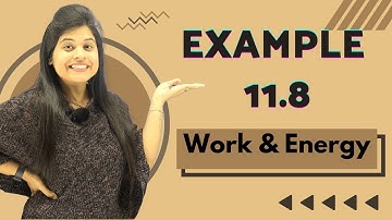 Example 11.8 | Chapter 11 | Work And Energy | Class 9 Science