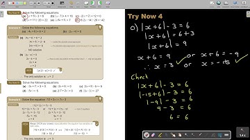 8 4 Algebra   Equations involving Absolute Values   Part 2