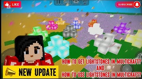 📣NEW UPDATE: HOW TO GET AND HOW TO USE LIGHTSTONES IN MULTICRAFT!!! || (MUST WATCH)