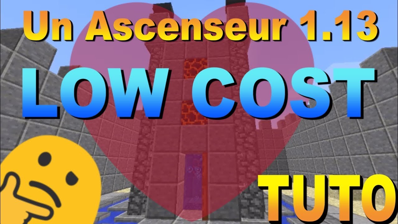 COMMENT faire un ASCENSEUR 1.13 !? [ Minecraft ] - TUTO - YouTube