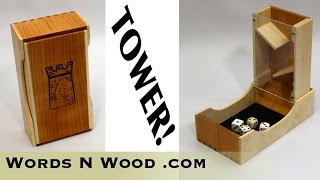 SEE-THROUGH Nesting Dice Tower (WnW #92)