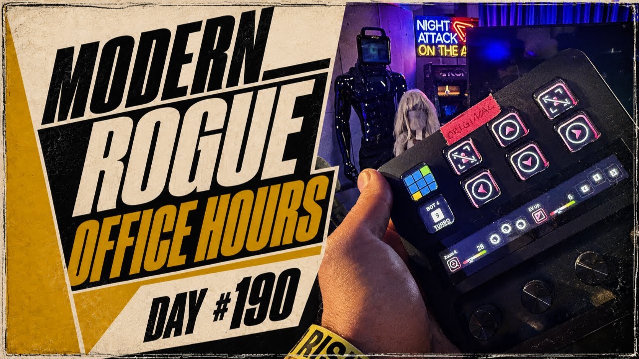 Setting Up More Robot Camera Controls at HQ! (MROH Day #190) - YouTube