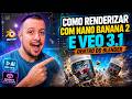 Transformei o BLENDER em uma Máquina de Vídeos com IA! NANO BANANA 2 + VEO 3.1