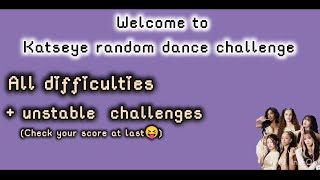 Katseye Random Dance Challenge But It Has All Levels 🔥 Challenge Edition