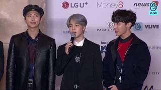 [FULL] BTS(방탄소년단) at AAA Red Carpet @2018 AAA