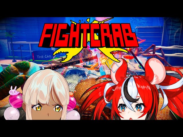 【Fight Crab】Crabby with Hakos Baelz Ch. hololive-EN #holoCouncilのサムネイル