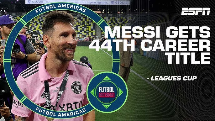 Messi marca no sexto jogo seguido, Inter Miami goleia e vai para a final da  Leagues Cup 