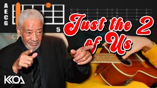 Bill Withers JUST THE TWO OF US Easy Ukulele Tutorial