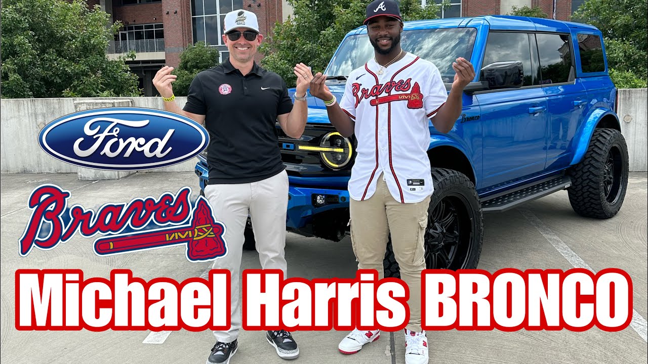 Atlanta Braves Michael Harris Unveils His Custom Ford Bronco