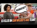 Eli ellis silences overrated chants  cam wilders rod wave elite aau squad went crazy 