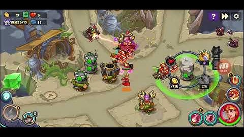 King Of Defense Battle Frontier - World 1 Stage 34 - Hell