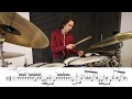 Joshua blackmore  drumdrills  transcription