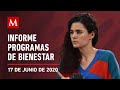 Informe diario sobre Programas de Bienestar, 17 de junio de 2020