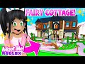 AMAZING *FLOATING FAIRY COTTAGE* Glitch Build! ADOPT ME (Roblox) TOUR
