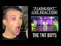 TNT BOYS FIRST REACTION // “FLASHLIGHT” LIVE // JESSIE J COVER // HOW ARE THEY THIS GOOD ALEADY?!