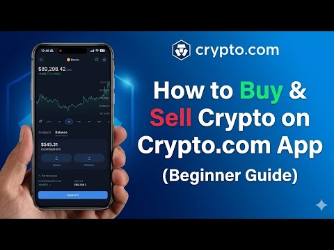 Cara Membeli & Menjual Kripto di Aplikasi Crypto.com (Panduan Pemula)