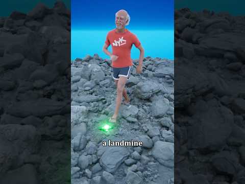 Trick to Survive a Landmine 💣 #shorts