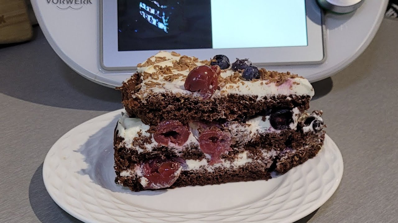 Przepyszny wiosenny TORT CZARNY LAS. Thermomix Tm6 Paulita Wita.