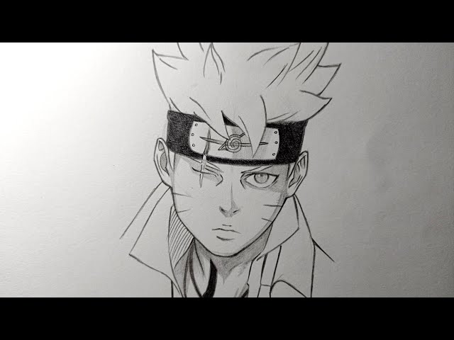 Naruto Pencil sketch 🍥㊗️🥋 : r/Boruto