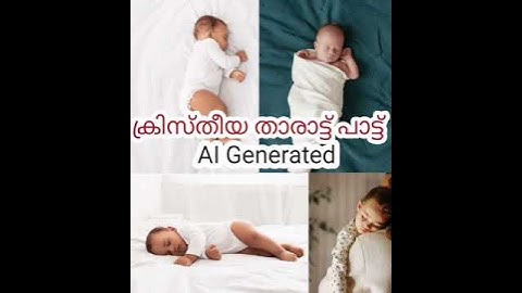 ക്രിസ്തീയ താരാട്ട് പാട്ട്. Christian lullaby song
