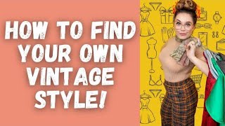 FIND YOUR STYLE How to START WEARING VINTAGE pin up fashion every day shop my bright retro wardrobe