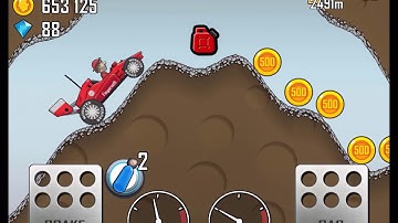 hill climb racing : Gameplay Walkthrough Part 2 - Race Car Cave 2509m  (iOS, Android