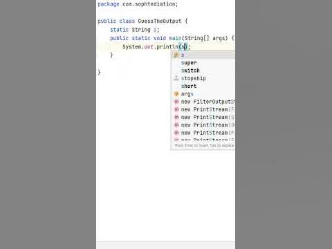 Guess the output | Java tricks | Java challenge | #2 | #shorts - YouTube