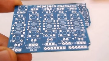 Arduino Shield Blio - For learning and testing Arduino programs