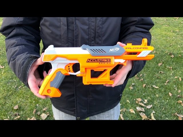 Integrere stempel Gymnast Nerf N-Strike Elite Accustrike Falconfire - Range Test (Stock) - YouTube