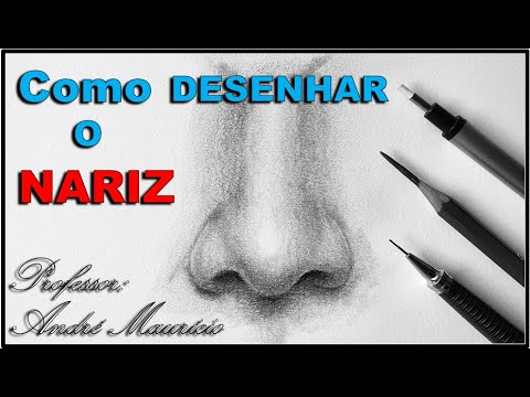 Como desenhar nariz em 7 passos  Como desenhar um nariz, Desenho