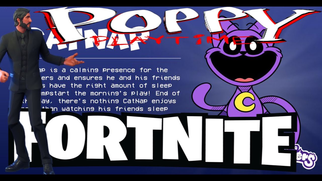 poppy playtime chapter 3 but in fortnite - YouTube
