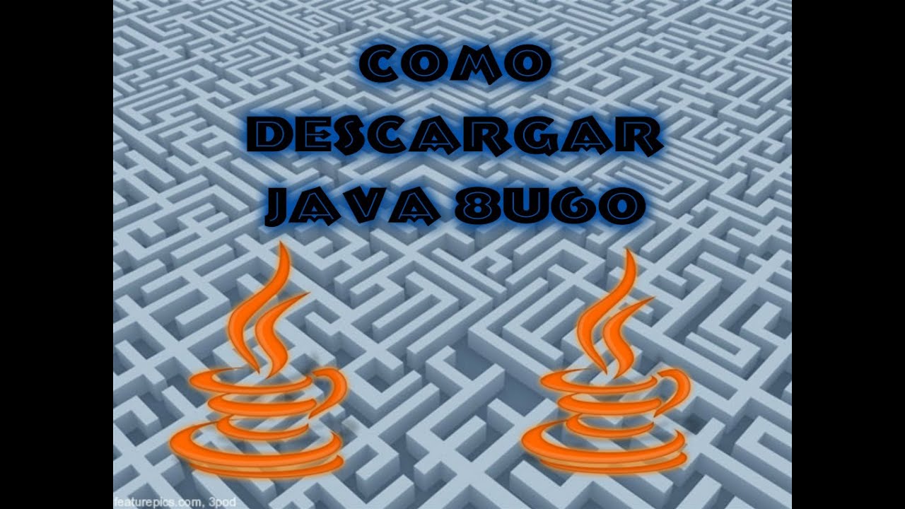 Como Instalar java 8u60 (para jugar minecraft o otras 