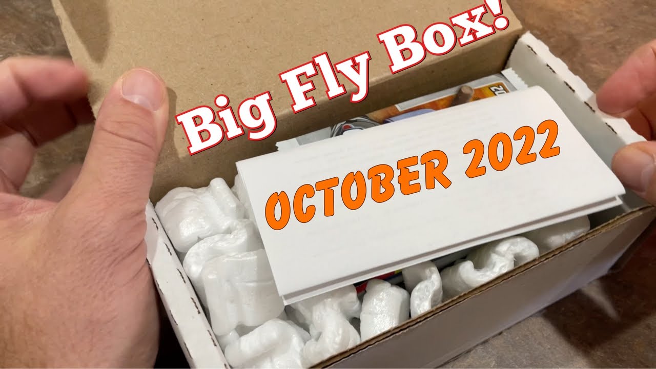 OPENING THE BIG FLY BOX FOR OCTOBER 2022! YouTube