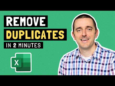How to Find and Remove Duplicates in Excel