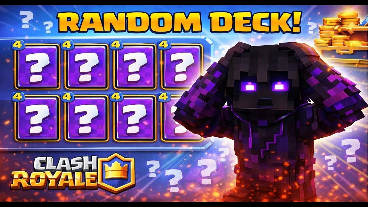 CO RUNDĘ NOWY RANDOM DECK… *to był błąd* | Clash Royale Polska