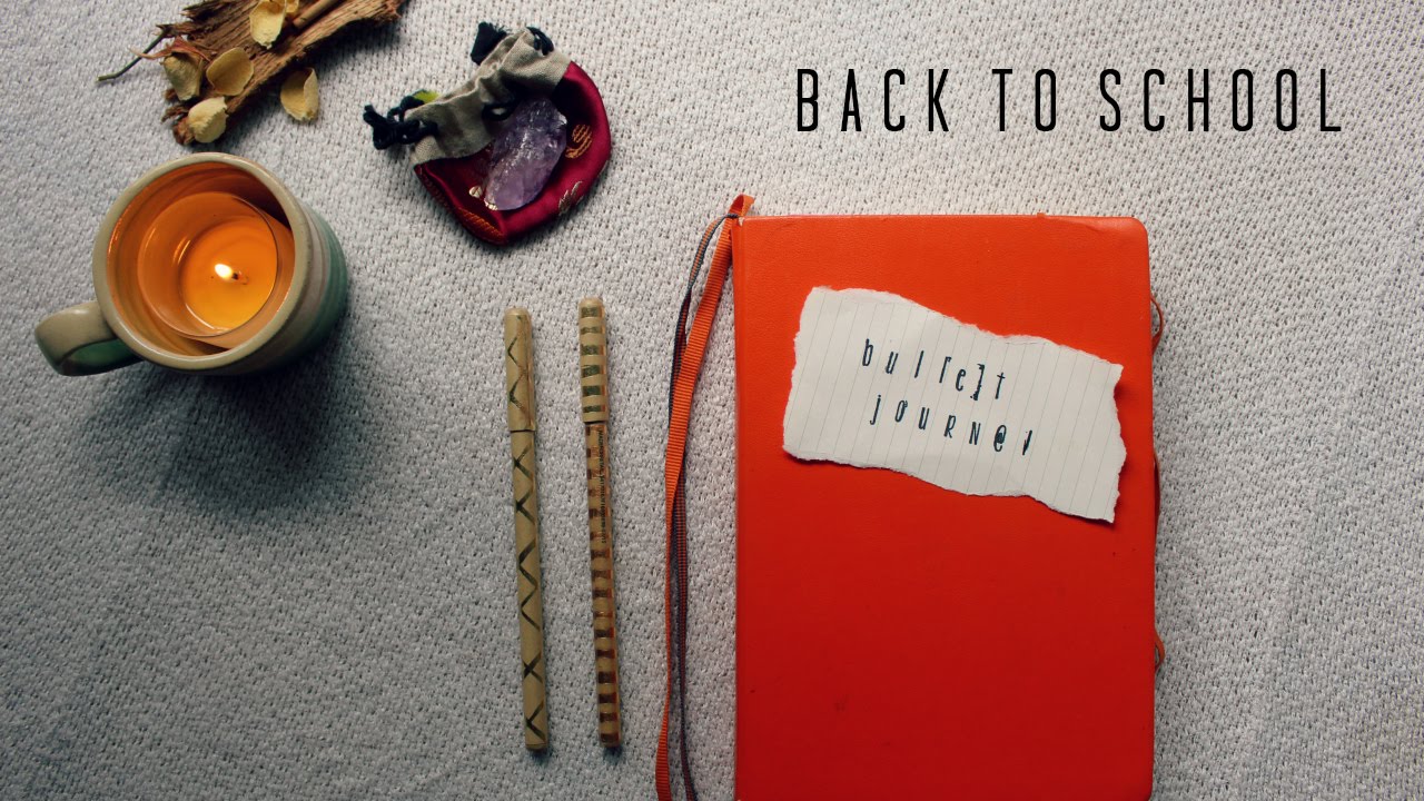 Bullet Journal for Back-to-School bujo burger