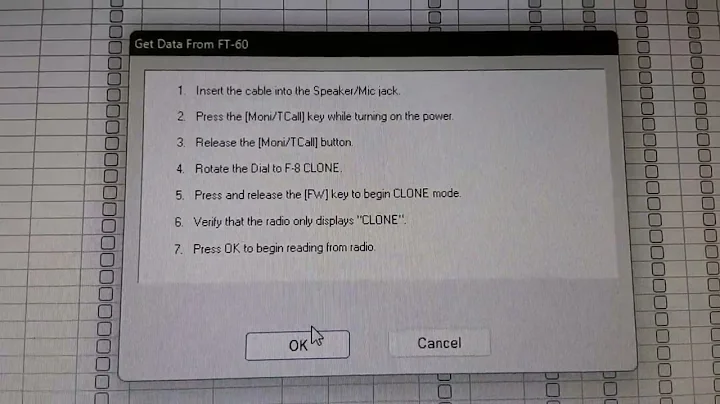Yaesu FT60R Convoluted Programming Steps