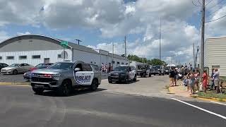 Emergency Vehicles in Kosciusko County Community Fair Parade