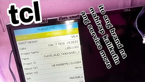 how to mirror or flip tcl 40 basic to smart tv