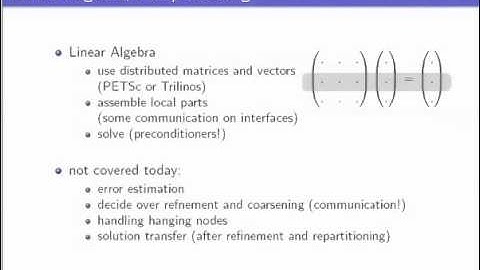 Talk: Massively Parallel Finite Element Simulations with deal.II