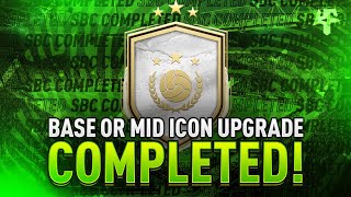 Base Or Mid Icon Upgrade SBC Completed - Help & Cheap Method - Fifa 22