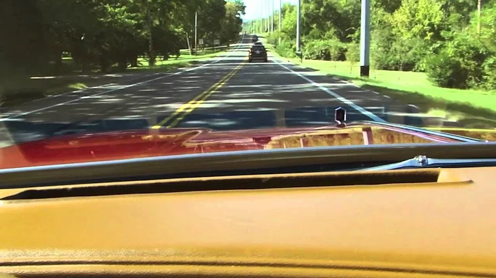 SOLD 1977 Cutlass Supreme Brougham Test Drive