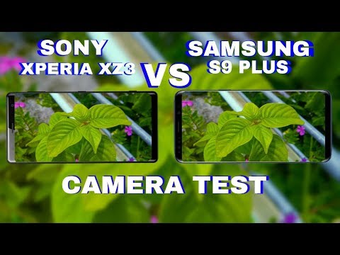 Sony Xperia XZ3 VS Samsung Galaxy S9 Plus Camera Test