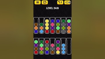 【Ball Sort Puzzle】Level.2419