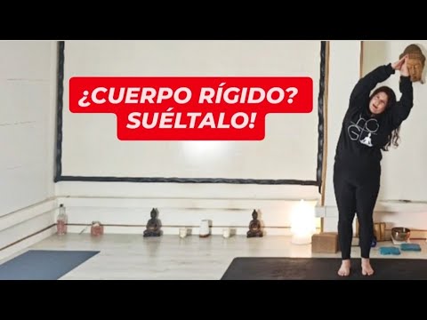 ¿Cuerpo rígido hoy? Suelta tensión con esta rutina suave 🧘‍♀️✨