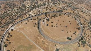DJI FPV Drone Flight Over Tehachapi Loop