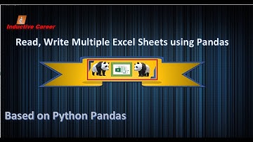 Read ,Write Multiple Excel Sheets using Pandas (Data Science)
