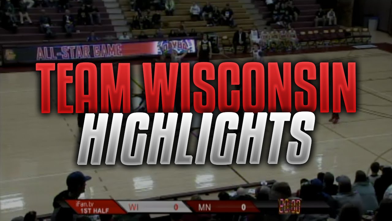WI vs MN Border Battle Basketball Game Team Wisconsin Highlights YouTube
